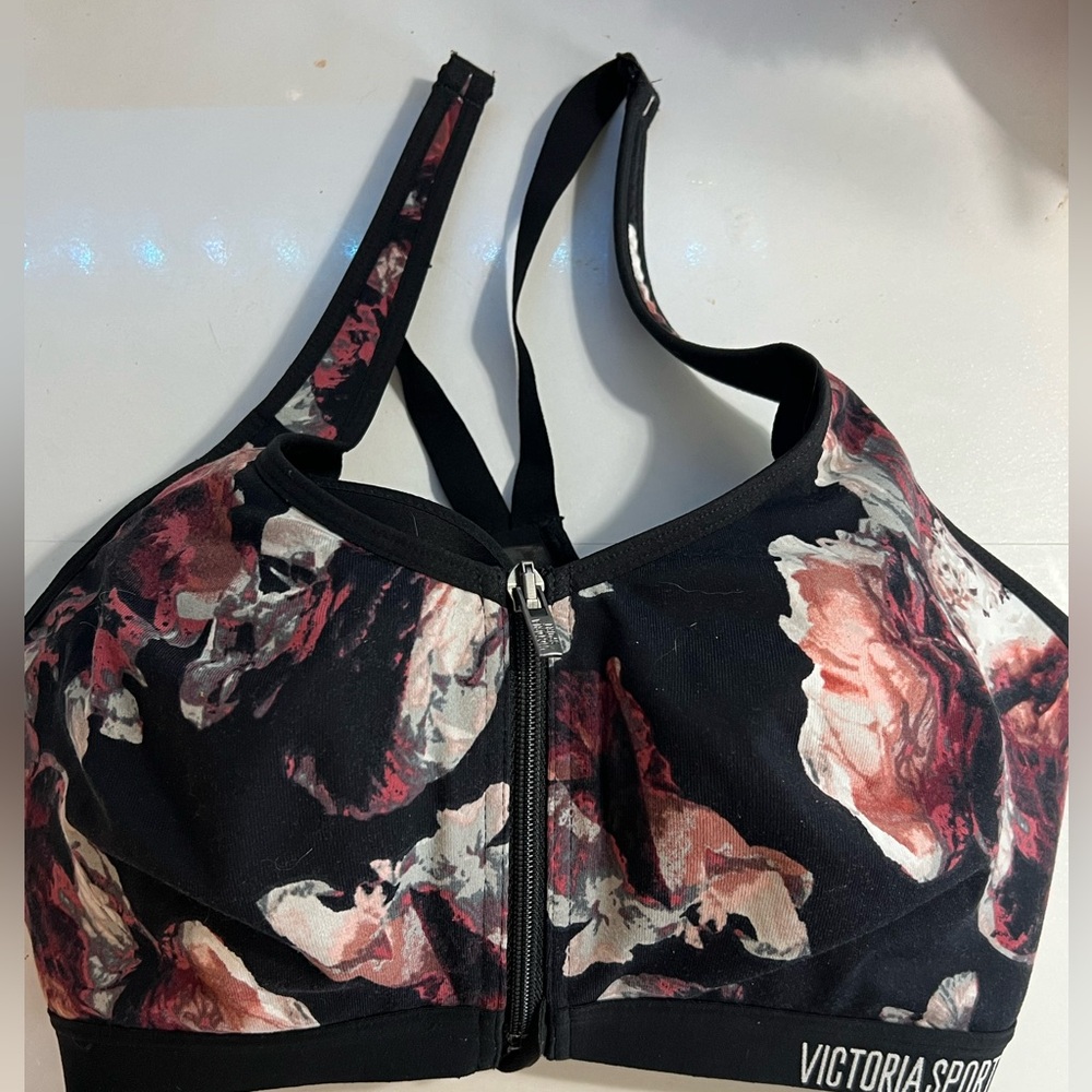 Floral Victoria Secret sport bra sz 34DD